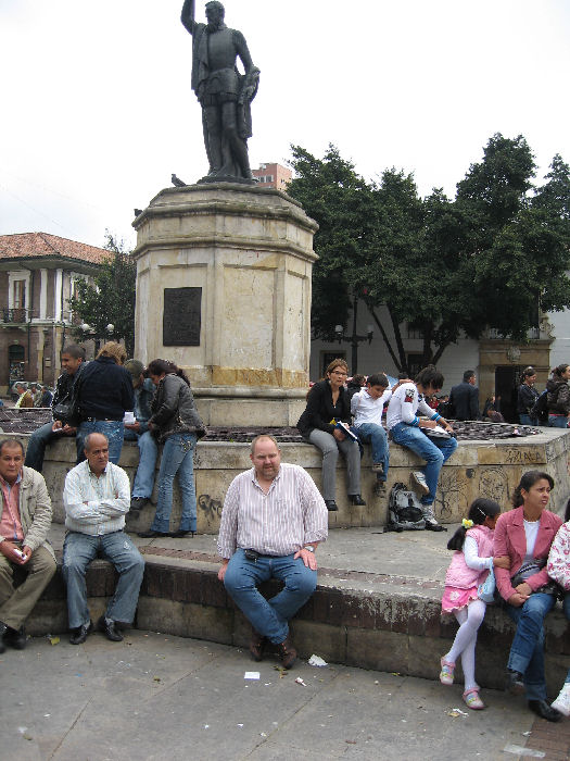 Holger in Bogota