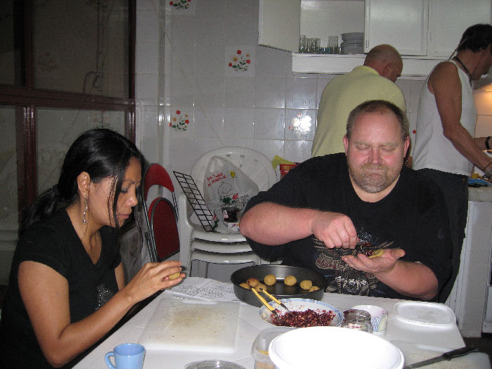 Weihnachtspl&auml;tzchen backen bei Markus